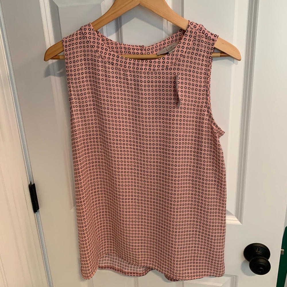 NWT Loft Sleeveless Blouse top